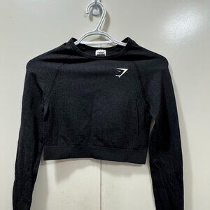 GYMSHARK Long Sleeve Cropped Top